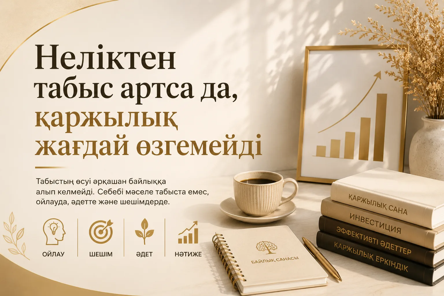 Неліктен табыс артса да, қаржылық жағдай өзгермейді?